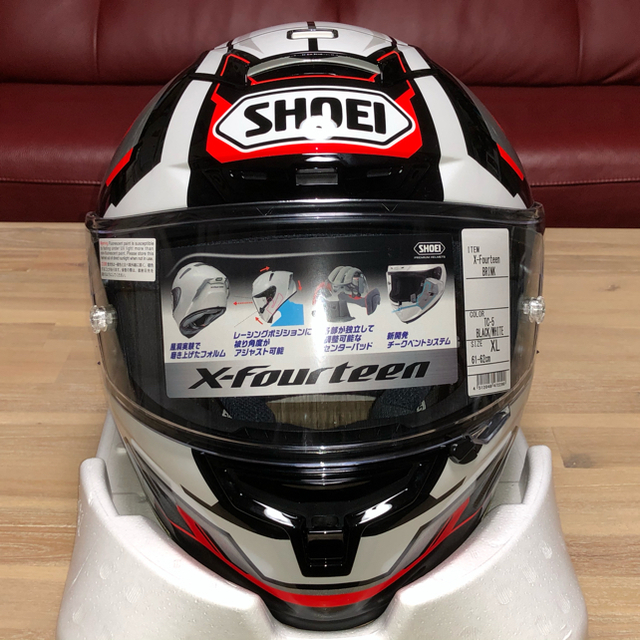 値下げ最終金額』SHOEI X-Fourteen BRINK XLサイズ - ヘルメット/シールド