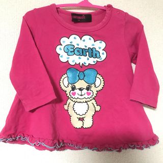 アースマジック(EARTHMAGIC)の値下げ アースマジック Earth Magic トップス 80㎝(Ｔシャツ)