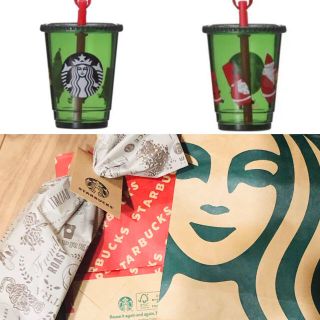 スターバックスコーヒー(Starbucks Coffee)のスターバックス   ホリデー2019 オーナメントコールドカップ クリスマス(その他)