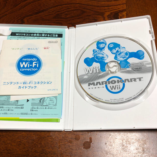 Wii(ウィー)のWii マリオカート カセット エンタメ/ホビーのゲームソフト/ゲーム機本体(家庭用ゲームソフト)の商品写真