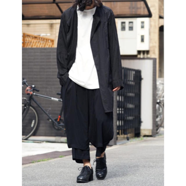 Yohji Yamamoto ノーカラーシャツ-