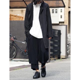 ヨウジヤマモト(Yohji Yamamoto)のYohji Yamamoto ノーカラーシャツ(シャツ)