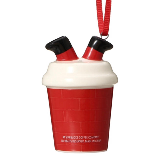 Starbucks Coffee(スターバックスコーヒー)のスターバックス   ホリデー2019 オーナメント レッドカップ クリスマス★ インテリア/住まい/日用品のインテリア小物(その他)の商品写真