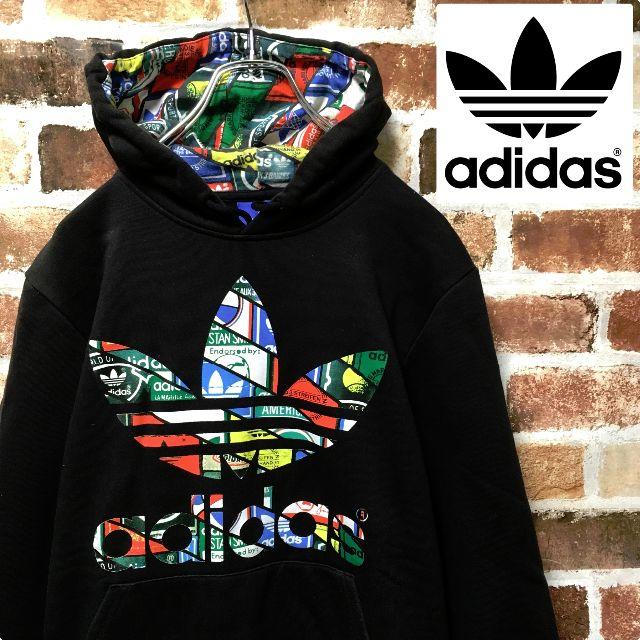 大人気★新品!!ビッグトレフォイル adidasOriginals パーカー