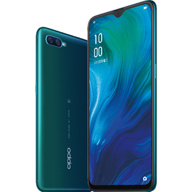 OPPO reno A 128GB ブルーモバイル 新品未開封品 - スマートフォン本体