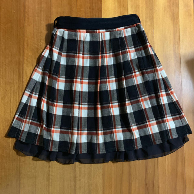 スカート チェック柄 レディースのスカート(ひざ丈スカート)の商品写真
