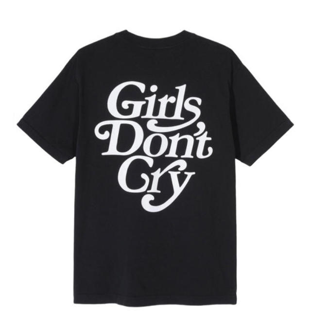 新品 L サイズ girls don't cry T シャツ 黒 supreme