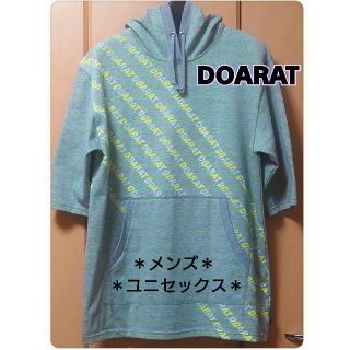 ドゥアラット(DOARAT)のdoarat／半袖 パーカー／ユニセックス(パーカー)