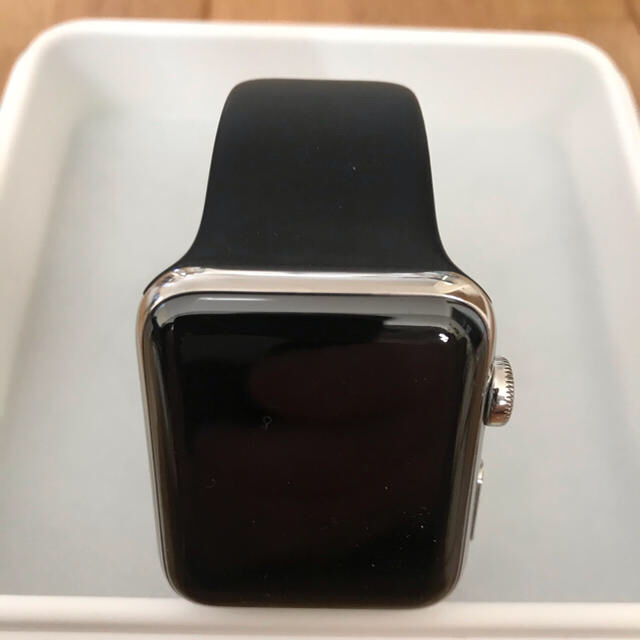 Apple Watch(アップルウォッチ)のc-rex様専用　Applewatch series2  メンズの時計(腕時計(デジタル))の商品写真