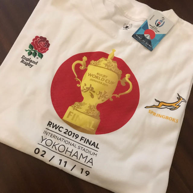 ラグビー ワールドカップ 2019 南アフリカ対イングランド 決勝記念Tシャツ