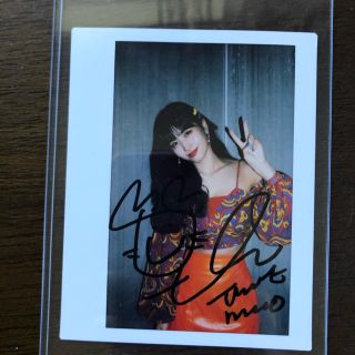 TWICEモモ直筆サイン入りチェキ TWICEモモ直筆サイン入りチェキ