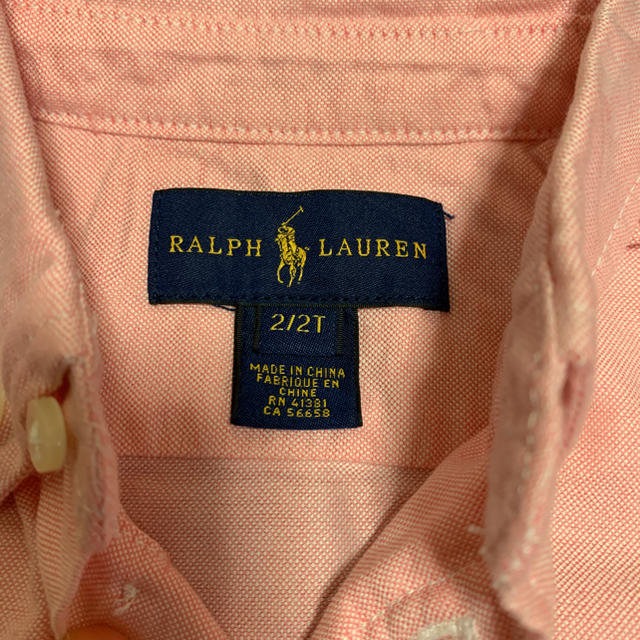 Ralph Lauren(ラルフローレン)のラルフローレン ポロシャツ 95cm キッズ/ベビー/マタニティのキッズ服女の子用(90cm~)(ジャケット/上着)の商品写真