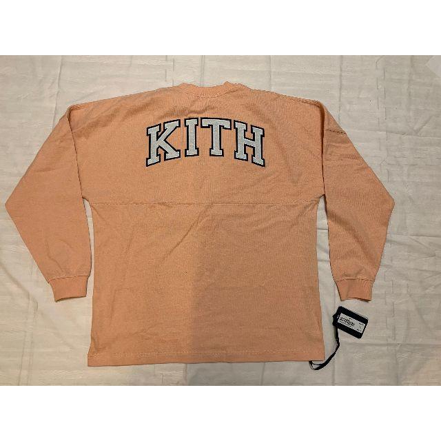 Supreme(シュプリーム)のKITH TRACK PANELED L/S TEE pink M メンズのトップス(Tシャツ/カットソー(七分/長袖))の商品写真