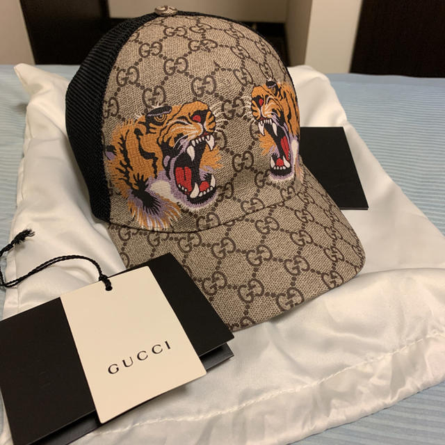 GUCCI タイガープリント GGスプリーム キャンバス ベースボール GUCCI タイガープリント GGスプリーム キャンバス ベースボール