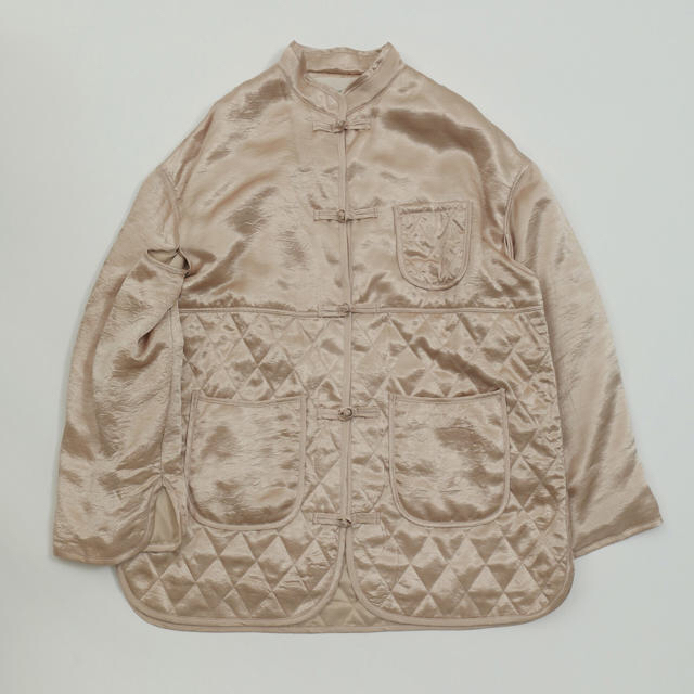 Quilting China Blouson キルティング　チャイナ　ブルゾン