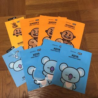 ボウダンショウネンダン(防弾少年団(BTS))のメディヒール ポイントマスク BT21(パック/フェイスマスク)