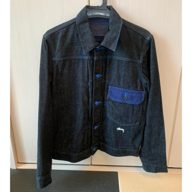 STUSSY - stussy levis デニムジャケットの通販 by ひなママ's shop ...