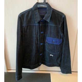 ステューシー(STUSSY)のstussy levis デニムジャケット(Gジャン/デニムジャケット)