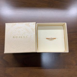 ノジェス(NOJESS)のNOJESS K10ダイヤ0.06ct ピンキーリング(リング(指輪))