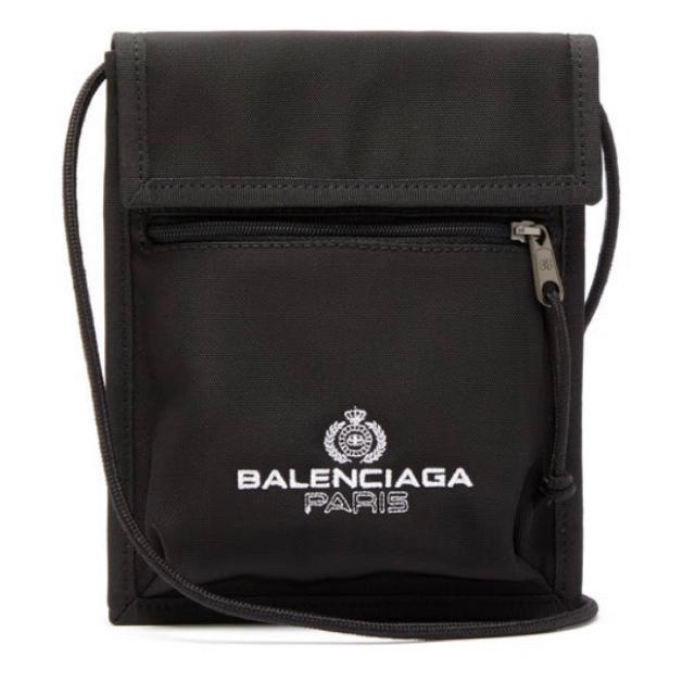 国内未入荷 BALENCIAGA エクスプローラー　ポーチストラップ　黒バッグ