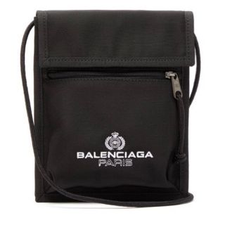 バレンシアガ(Balenciaga)の国内未入荷 BALENCIAGA エクスプローラー　ポーチストラップ　黒(ショルダーバッグ)