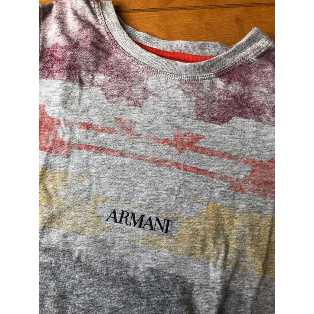 ARMANI JUNIOR(アルマーニ ジュニア)のアルマーニジュニア  ロンT   ５A(112㎝) キッズ/ベビー/マタニティのキッズ服男の子用(90cm~)(Tシャツ/カットソー)の商品写真