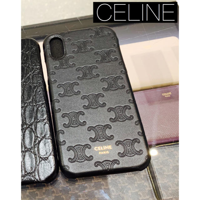 celine(セリーヌ)のセリーヌ　iPhoneケース スマホ/家電/カメラのスマホアクセサリー(iPhoneケース)の商品写真