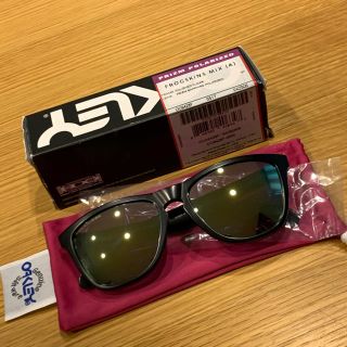 オークリー(Oakley)の美品　オークリー　フロッグスキン　サングラス　偏光レンズ(サングラス/メガネ)