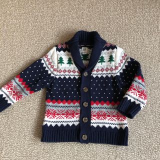 ベビーギャップ(babyGAP)の【カーディガンセーター/ベビーギャップ】サイズ90  中古(カーディガン)