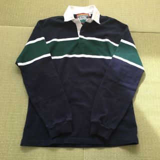 CANTERBURY - columbia knit ラガーシャツ ネイビーの通販 by