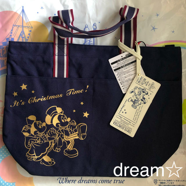 Disney - 新作♡ トートバッグ 2019 イッツクリスマスタイム ディズニーシーの通販 by dream☆'s shop｜ディズニーならラクマ