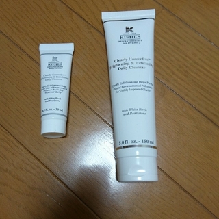 キールズ(Kiehl's)の(150+30) ｷｰﾙｽﾞ ｸﾘｱﾘｰﾎﾜｲﾄ ｸﾚﾝｻﾞｰ(洗顔料)