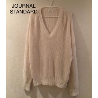 ジャーナルスタンダード(JOURNAL STANDARD)のジャーナルスタンダード ★ リネン Vネックニット プルオーバー 日本製(ニット/セーター)