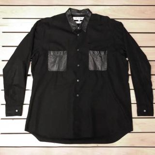 コムデギャルソン(COMME des GARCONS)のComme des garçons shirt 黒 ビック シルエット(シャツ)