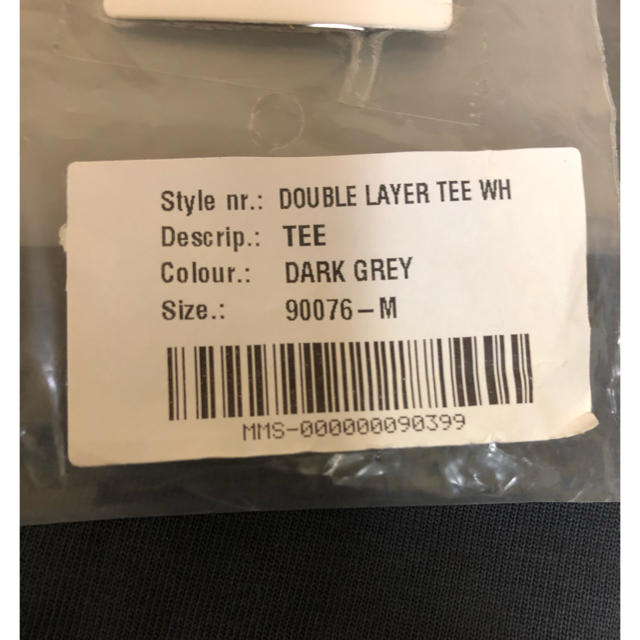 M+RC NOIR DOUBLE LAYER TEE メンズのトップス(Tシャツ/カットソー(七分/長袖))の商品写真