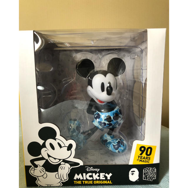 NEW格安】 A BATHING APE - VCD BAPE MICKEY MOUSEベアブリック ブルー