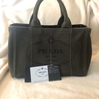 プラダ(PRADA)のカナパ　カーキ(トートバッグ)