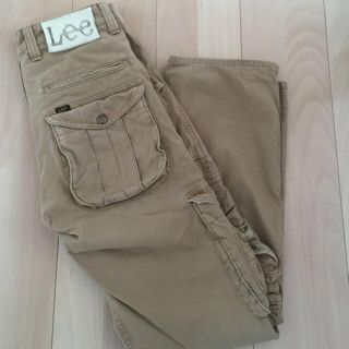 リー(Lee)の美品  Lee カーゴパンツ(ワークパンツ/カーゴパンツ)