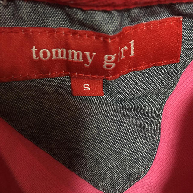 tommy girl(トミーガール)のtommygirl☆ピンク☆ポロシャツ レディースのトップス(ポロシャツ)の商品写真