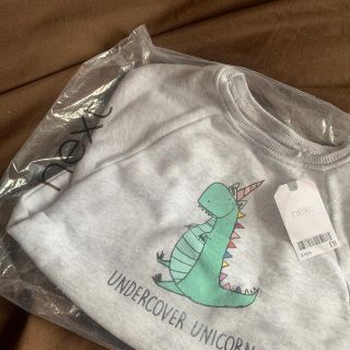 ネクスト(NEXT)のnext baby 3-4y トレーナースウェット　ユニコーンダイナソー(Tシャツ/カットソー)