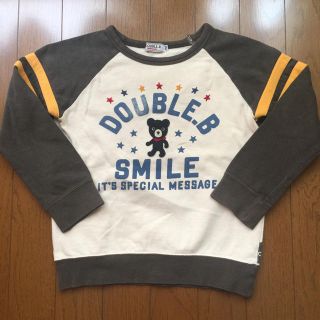 ダブルビー(DOUBLE.B)のダブルB❤︎ビー君いっぱいトレーナー❤︎110cm(Tシャツ/カットソー)