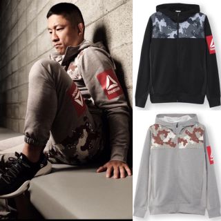 リーボック(Reebok)のリーボック堀口モデル　ワンシリーズスウェットセット(パーカー)