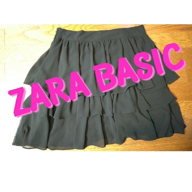 ZARA(ザラ)のZARA BASIC★段フリルミニスカート レディースのスカート(ミニスカート)の商品写真