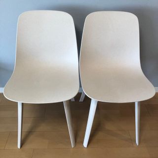 イケア(IKEA)の【美品】IKEA イケア / ODGER オドゲル ダイニングチェア 2脚セット(ダイニングチェア)