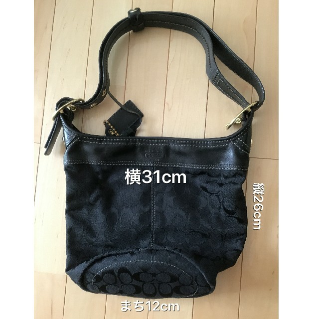 値下げ【プレゼントにおすすめ!!】【✨美品✨】コーチ 黒バケツ型2WAYバッグ 3