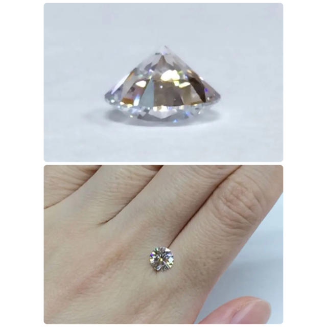 ラボグロウンダイヤモンド 1.22ct D VVS1 EX ☆特品☆の通販 by ラボグロウンダイヤモンド 1.22ct D VVS1 EX ☆特品☆の通販 by