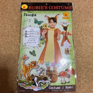 DISNEYコスプレ キッズ100〜120㎝ バンビワンピース(衣装一式)