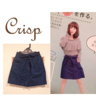 クリスプ(Crisp)のcrisp♡デニムスカート(ミニスカート)