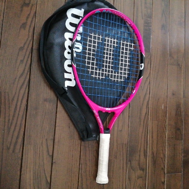 wilson(ウィルソン)の【値下げ】硬式テニスラケット　キッズ子供用 スポーツ/アウトドアのテニス(ラケット)の商品写真