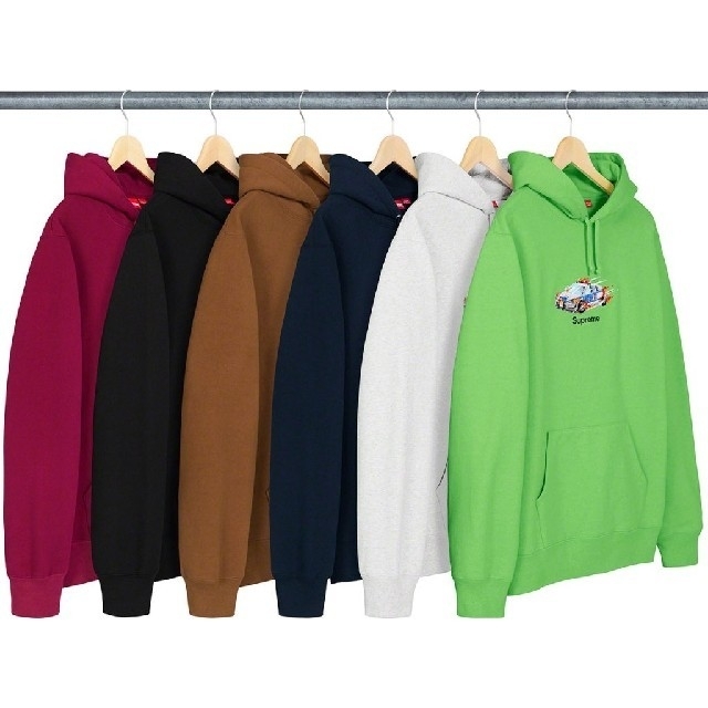 supreme Cop Car Hooded Sweatshirt